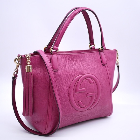 🍓GUCCI Soho Cellarius Tote Bag - Picture 3 of 16